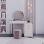 Hanah Home Mesa de Maquillaje Tmu-713-Vv-1 Color Visón